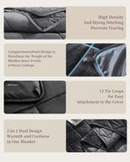 L'AGRATY Queen Size Weighted Blanket - Image 8