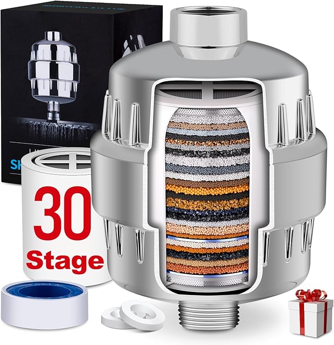 30 Stage Shower Filter, Shower Filter by AISMIHO