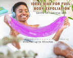 2 Pack African Net Sponge Exfoliating Body Scrubber Bath Sponge - Image 2