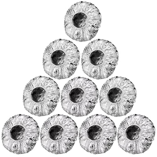 12 Pieces Deep Conditioning Caps Aluminum Foil Reusable Hair Processing Hair - Image 2