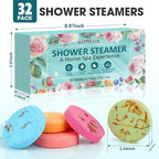 32 Pack Shower Steamers Aromatherapy Gifts - Image 2