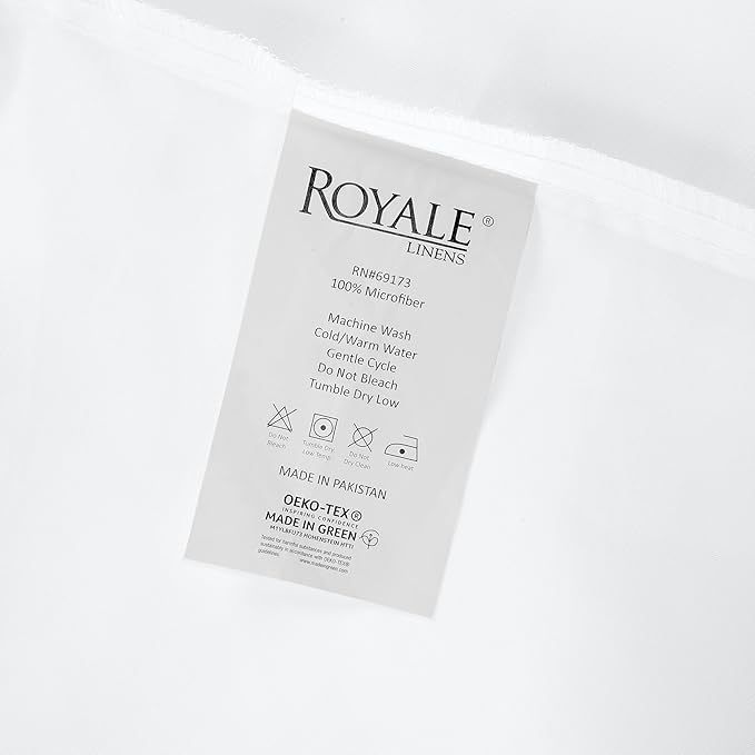 Royale Linens Fitted Sheet King - Image 9
