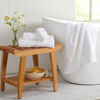 Springtree Home 100% Cotton Bath Towel Set of 4 | Super Soft & Absorbent - Image 4