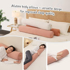 Body Pillow for Adults, Long Round Pillow, Big Cylindrical Pillow, Large Full - Image 6