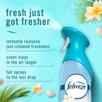 Febreze New & Improved Air Mist Bora Bora Waters, Air Freshener, Home and - Image 3