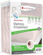 Guardmax Jersey Knitted California King Zippered Mattress Encasement by Guardmax