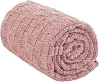 Knitted Weighted Blanket Adult, No Beads Heavy Blanket 60” x 80'' 15lbs by Unknown