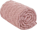 Knitted Weighted Blanket Adult, No Beads Heavy Blanket 60” x 80'' 20lbs by Unknown