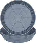 Plant Saucer 8 Inch 4 Pack 6 8 10 12 14 16 18 20 25, Plastic Plant Trays by LWALRS