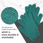 Evridwear Exfoliating Dual Texture Bath Gloves - Image 7