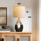 OYEARS 19" Table Lamps Set of 2, Bedside Lamps - Image 6