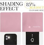 NICETOWN Crystal Pink Room Darkening Curtain Panels - Image 7