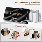 Sleep Mask Silk Eye Mask for Men Sleeping Mask, Adjustable Elastic Strap for - Image 7