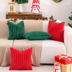 Pallene Faux Fur Plush Lumbar Throw Pillow Covers 12x20 Set of 2, Luxury Soft - Image 7