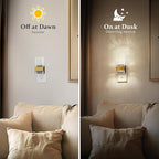 JandCase Night Lights Plug into Wall, Dusk to Dawn Sensor, Acrylic Bubble Design - Image 3