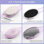 2-Pack 4 in 1 Pedicure Tool Callus Remover - Image 4
