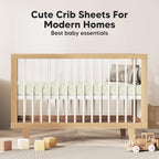 KeaBabies 2-Pack Organic Crib Sheets - Image 8