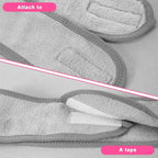 3Pcs Facial Spa Headband, Adjustable Face Wash Headscarf - Image 7