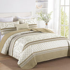DJY Striped Quilt Set King Size - Image 2
