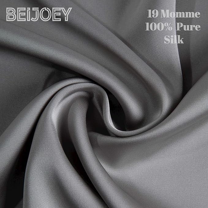 100% Mulberry Silk Pillowcase Set of 2 - Image 2