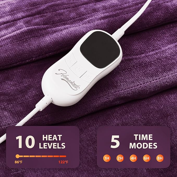 Homemate Electric Heated Blanket Twin Size - Image 4