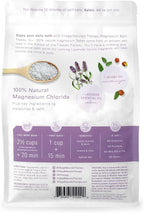 Village Naturals Therapy Calm Magnesium Bath Flakes, Lavender Vanilla Scent - Image 2