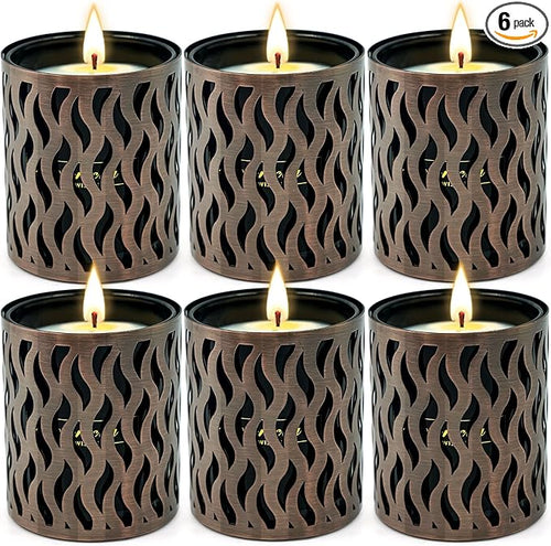 6 Pack Candles for Home Scented by Unknown
