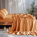 LBRO2M 100% Pure Linen Sheet Set Deep Pocket Up to 16" Bed Sheets Sets - Image 4