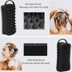 2 PC Silicone Body Scrubber, 2 in 1 Exfoliating Shower Bath Scrubber, Soft - Image 9