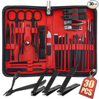 WOAMA 30-Piece Manicure Set Pedicure Kit Professional Nail Clipper Set by WOAMA