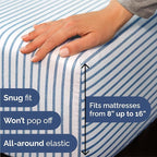 Split King 7 Piece Sheet Set - Image 3