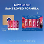 NIVEA Lip Care, Fruity Tinted Lip Balm Variety Pack, Strawberry, 3-in-1 Moisture - Image 2