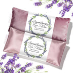 Weighted Eye Mask for Sleep, Meditation, Lavender Eye Pillow Heated for Headache by HIhealer