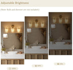 Bathroom Light Fixtures Over Mirror, 3 Light Vanity Light - Image 4