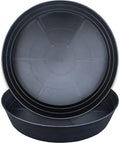 LWALRS Plant Saucer 16 Inch 2 Pack 10 12 14 16 18 20 25, Plastic Plant Trays by LWALRS