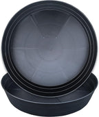 LWALRS Plant Saucer 12 Inch 2 Pack 10 12 14 16 18 20 25, Plastic Plant Trays by LWALRS