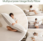 HIGOGOGO Memory Foam Body Pillow, Thickened Large Long Bed Pillow - Image 5