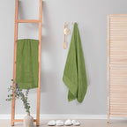GLAMBURG 100% Cotton 2 Pack Oversized Bath Towel Set 28x55 Inches, Ultra Soft - Image 4