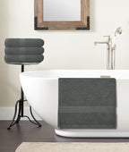 Avalon Towels Bath Towels for Bathroom 100% Cotton Grey Bathroom Towels Pack of - Image 7