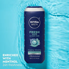 NIVEA MEN Fresh Wave Body Wash - Image 3