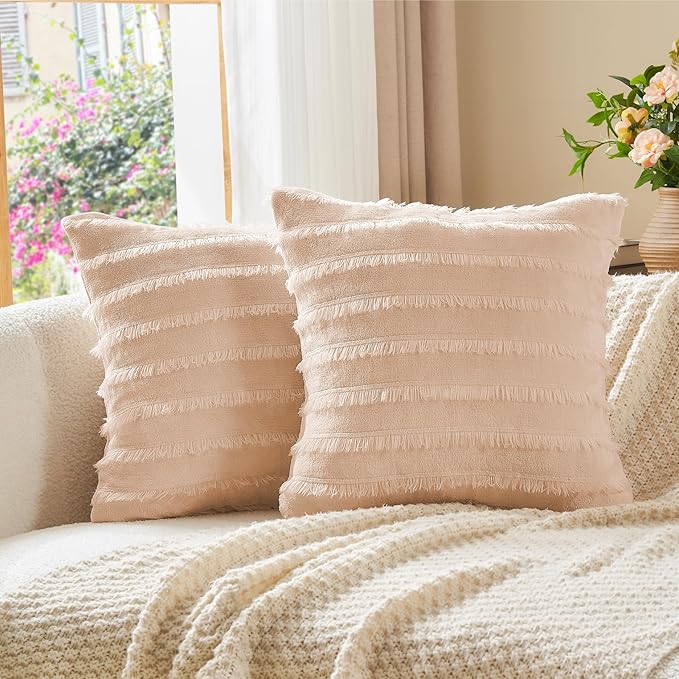 BEDELITE Velvet Pillow Covers 18x18 - Image 7