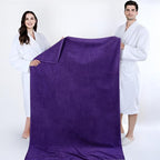 Cotton Paradise 100% Cotton 40x80 Oversized Bath Sheet, Extra Large Turkish - Image 5
