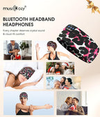 MUSICOZY Sleep Headphones Bluetooth 5.4 Headband, Wireless Earphones Music - Image 8