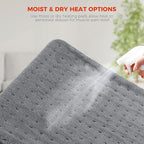 NOWWISH Heating Pad for Back Pain Relief & Period Cramps, 33x17 Inches Large - Image 5