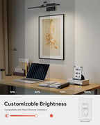 VONLUCE 24" LED Bathroom Vanity Light, 3CCT Modern Vanity Lights - Image 3