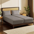 LBRO2M Split King Sheet Sets for Adjustable Bed 1000 Thread Count 100% Egyptian by LBRO2MBedding
