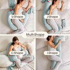 bbhugme Adjustable Pregnancy Pillow – Full Body Support - Image 5