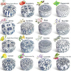 YOROXRG Scented Candles Gifts Set 16 Pack Soy Wax Travel Tin Jar Candles - Image 2