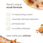 Dove Brown Sugar and Coconut Butter Body Scrub Exfoliates and Deeply Nourishes - Image 5