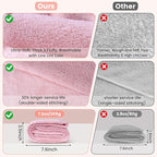 Microfiber Hair Towel Wrap for Women, 2 Pack Large Fast Drying Hair Towel - Image 2